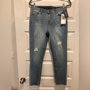 Kenneth Cole BNWT Distressed Jess Skinny Jeans Size 10